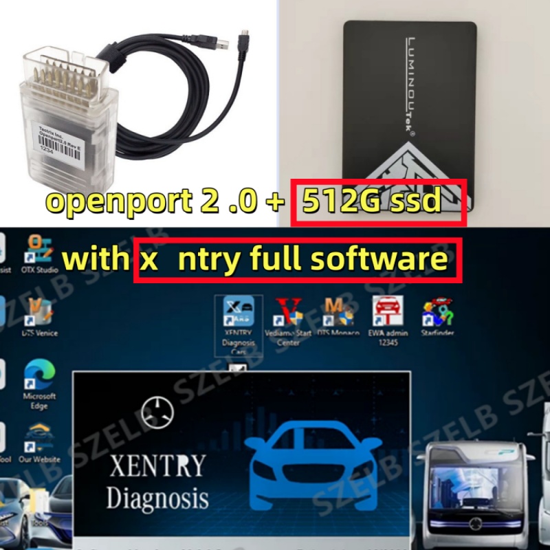 Auto Repair Shop Diagnostics - Новейшее полное диагностическое программное обеспечение Xentry