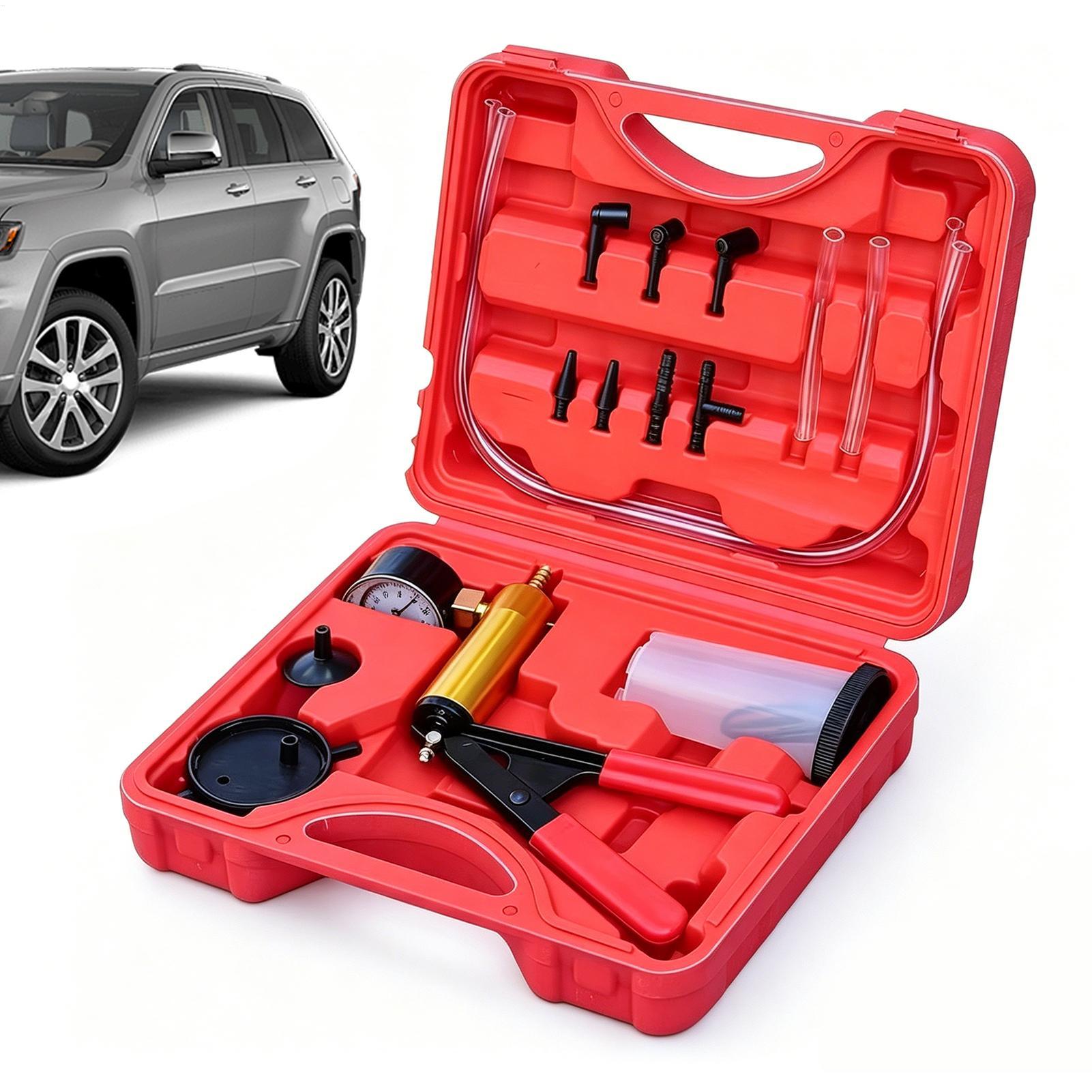Набор для прокачки тормозов ав – обзор и цена Brake Bleeder Kit