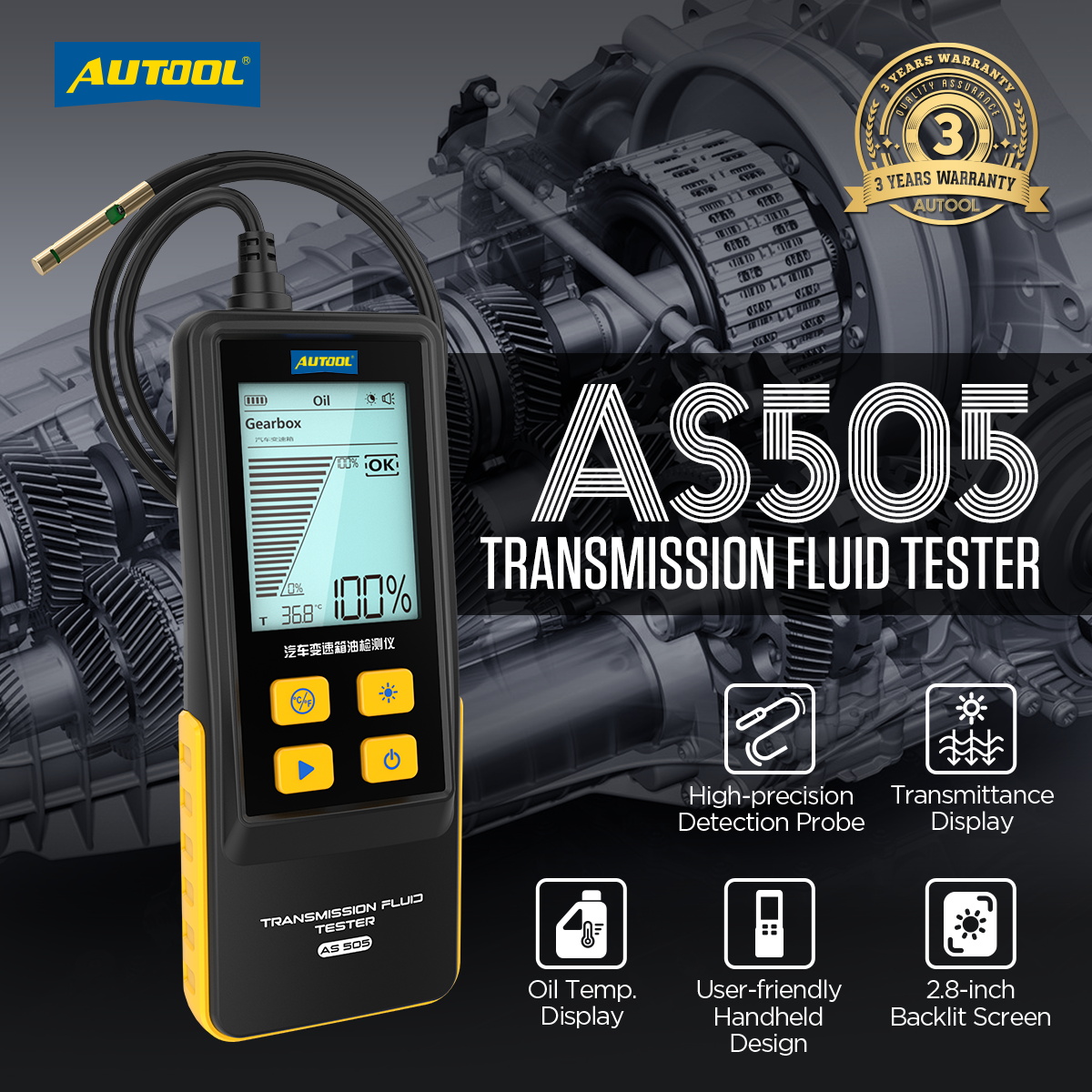 Тестер трансмиссионной жидкост – обзор и цена Auto Repair Shop Diagnostics