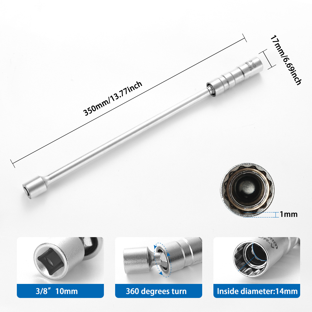 Магнитный торцевой ключ для св – обзор и цена Spark Plug Socket Set