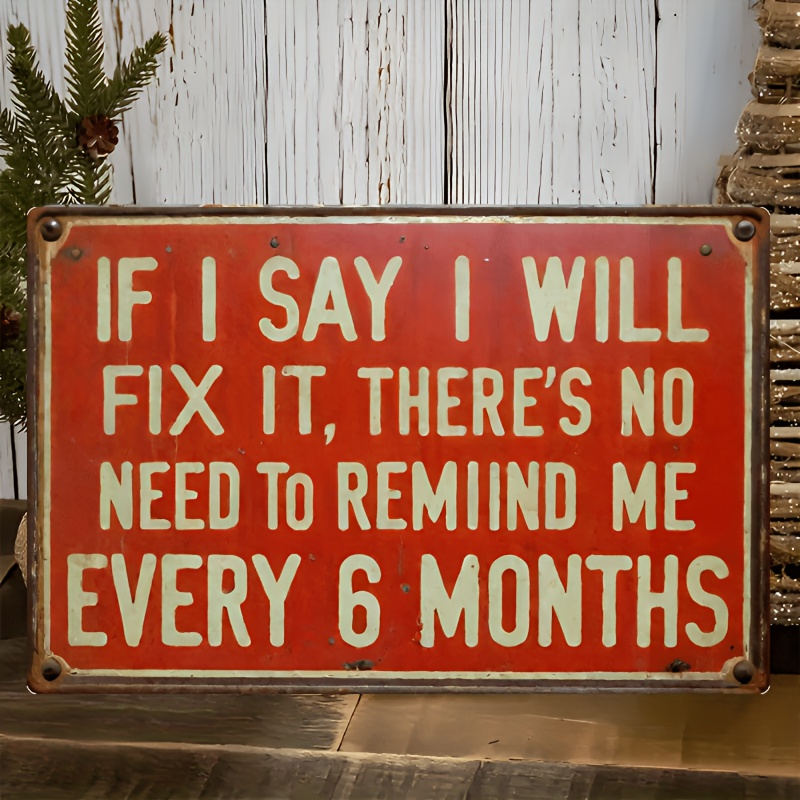 Забавная алюминиевая табличка  – обзор и цена Auto Repair Shop Signs