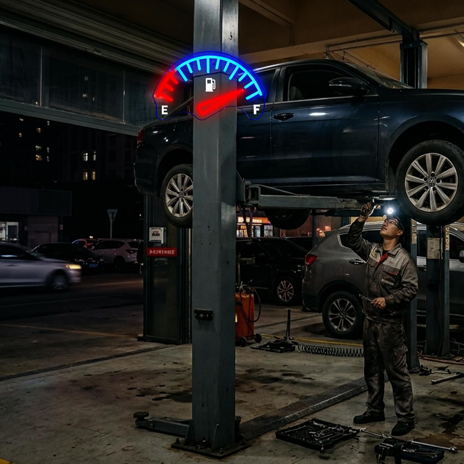 Индикатор уровня топлива для а – обзор и цена Auto Repair Shop Signs