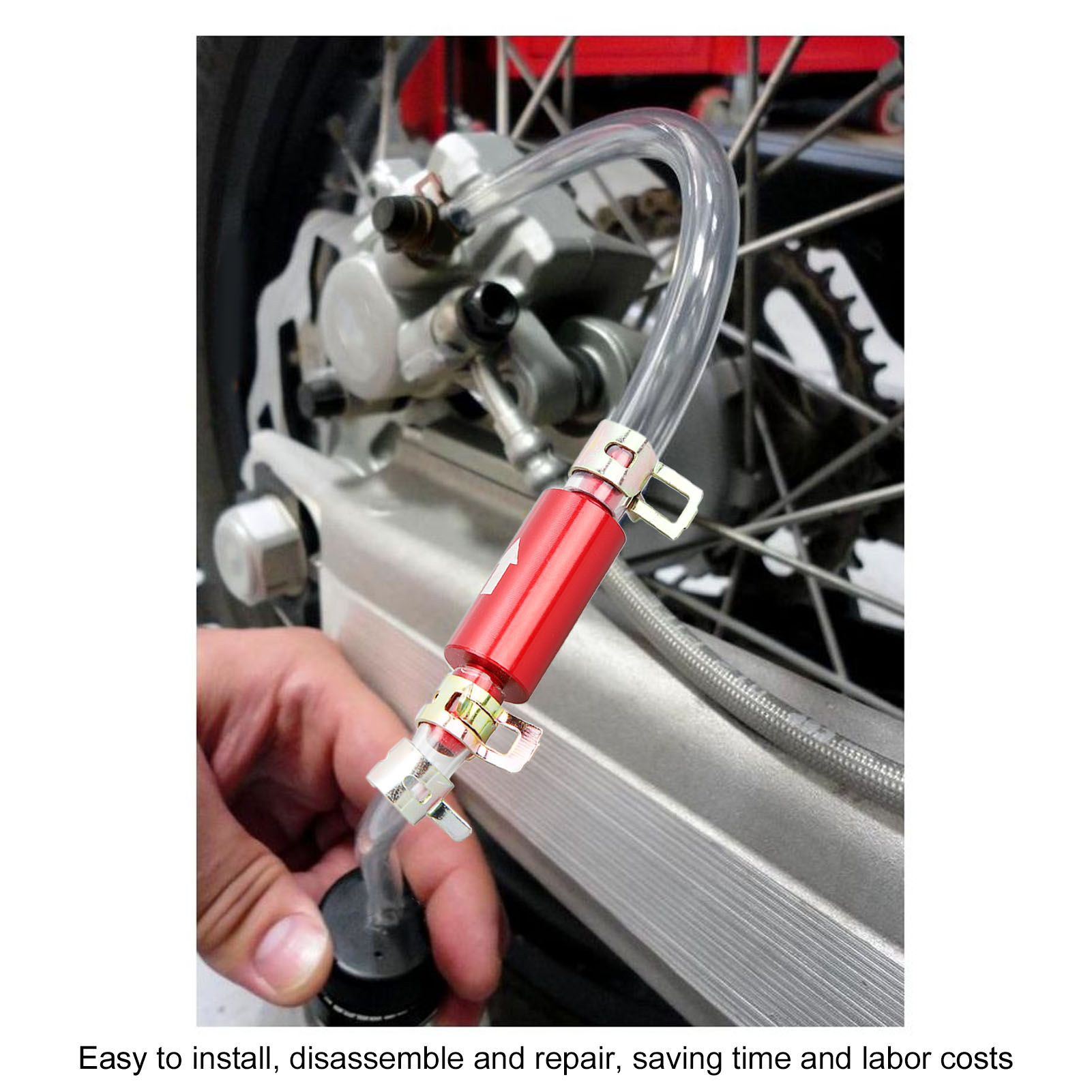 2 шт., шланг для прокачки торм – обзор и цена Brake Bleeder Kit