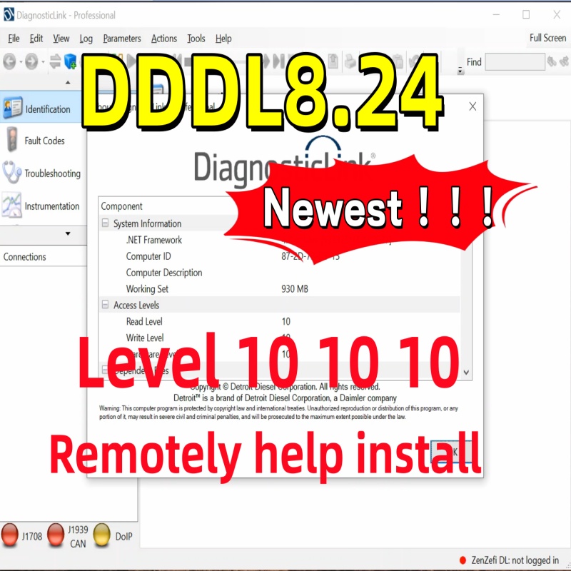 Новейший DDDL 8.24 Detroit Die – обзор и цена Auto Repair Shop Diagnostics
