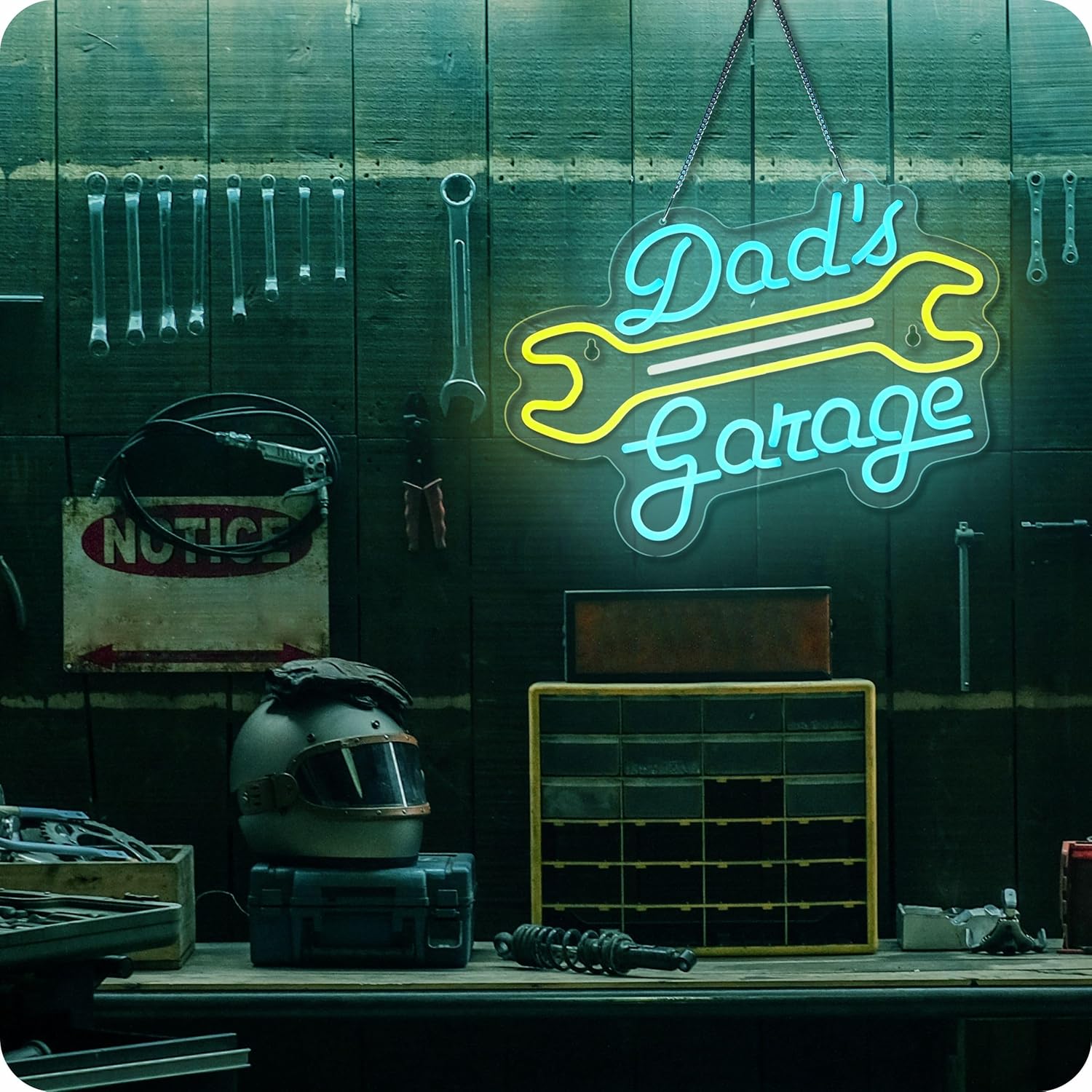 Неоновая вывеска для гаража, д – обзор и цена Auto Repair Shop Signs